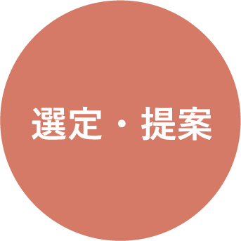 選定・提案